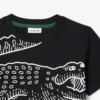 Trykt bomulls-T-skjorte