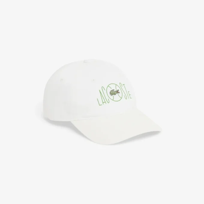 Trykt bomullstwill-cap