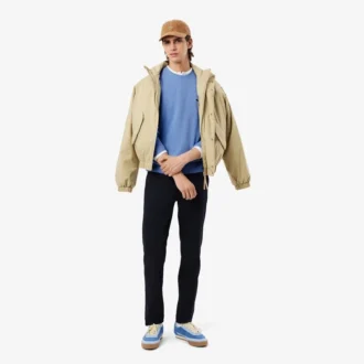 Ullgenser med rund hals for menn