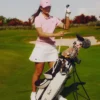 Ultra Dry-golfskjørt med fôr for kvinner