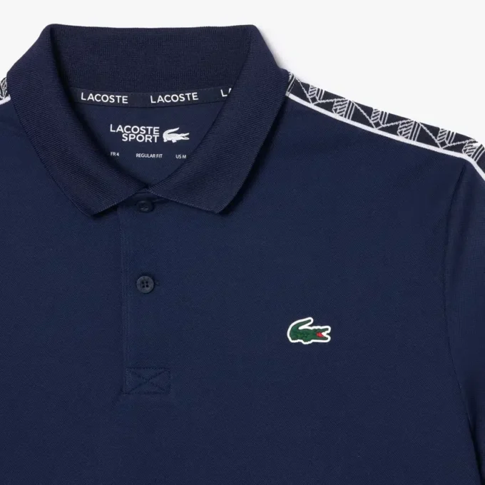 Ultra Dry Piqua-tennispolo for menn med normal passform