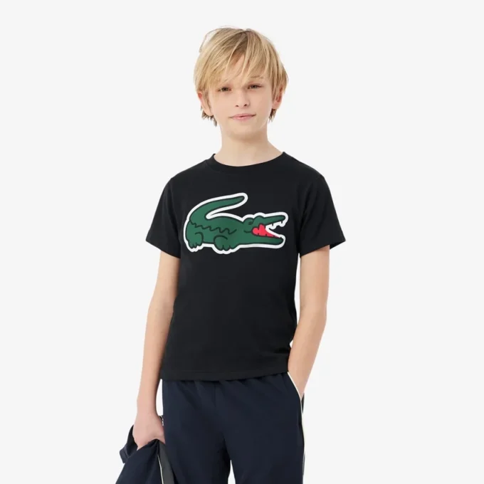 Ultra Dry-sport-T-skjorte med trykk for barn