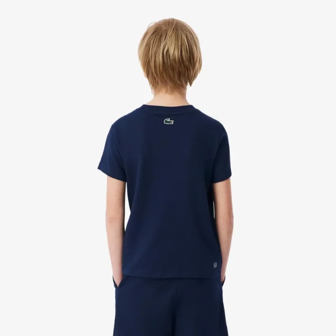 Ultra Dry-sport-T-skjorte med trykk for barn