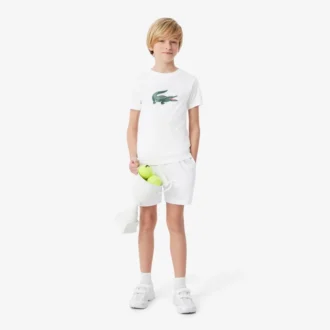Ultra Dry-sport-T-skjorte med trykk for gutter