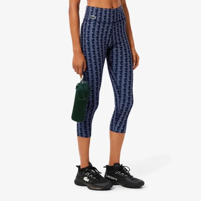 Ultra Dry-stretch-sportleggings med trykk for kvinner