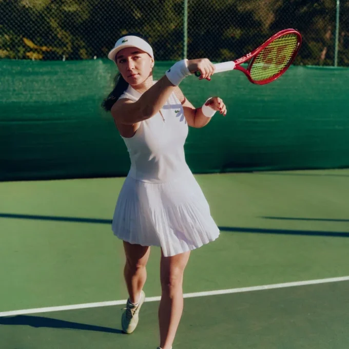 Ultra Dry Stretch-tenniskjole med fôr