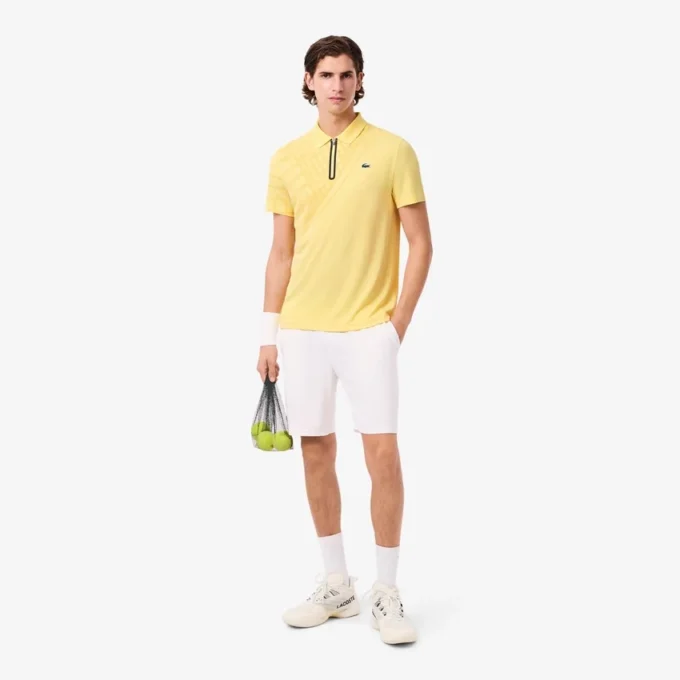 Ultra Dry-tennis-polo i slim fit for menn