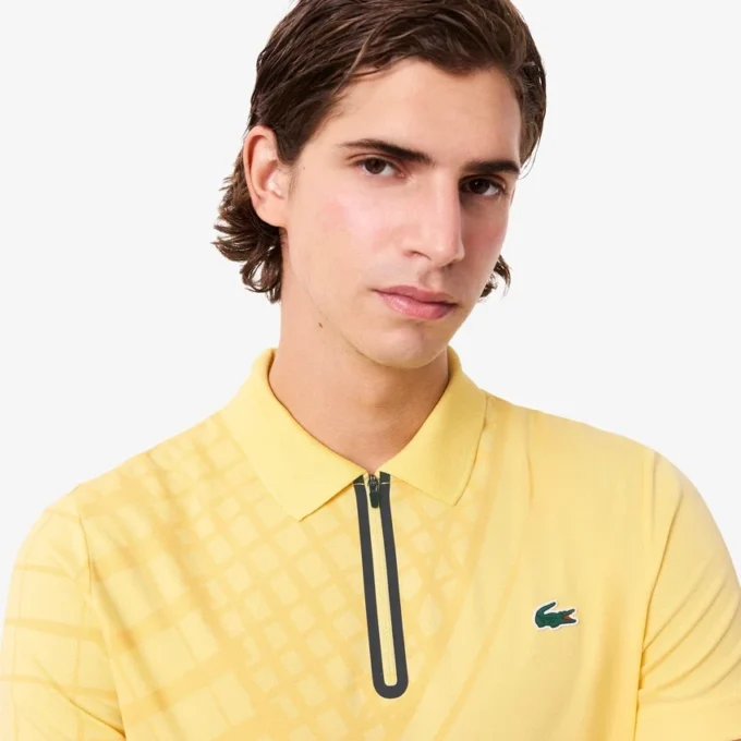 Ultra Dry-tennis-polo i slim fit for menn