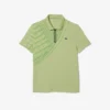 Ultra Dry-tennis-poloskjorte med trykk og slim fit for menn