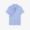 Ultra Dry-tennis-poloskjorte med trykk og slim fit for menn