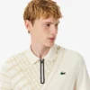 Ultra Dry-tennis-poloskjorte med trykk og slim fit for menn