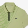 Ultra Dry-tennis-poloskjorte med trykk og slim fit for menn