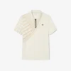 Ultra Dry-tennis-poloskjorte med trykk og slim fit for menn