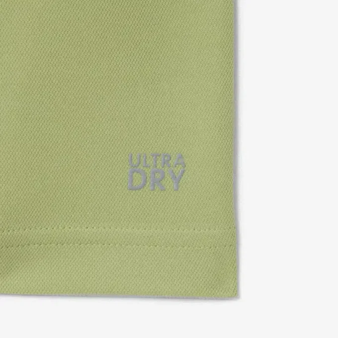 Ultra Dry-tennis-poloskjorte med trykk og slim fit for menn