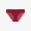Underbukser i mesh med logo i linningen