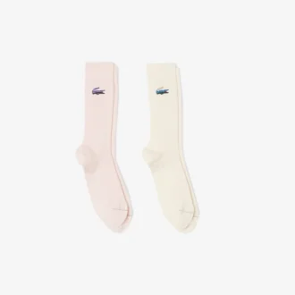 Unisex 2-pakk bomullssokker