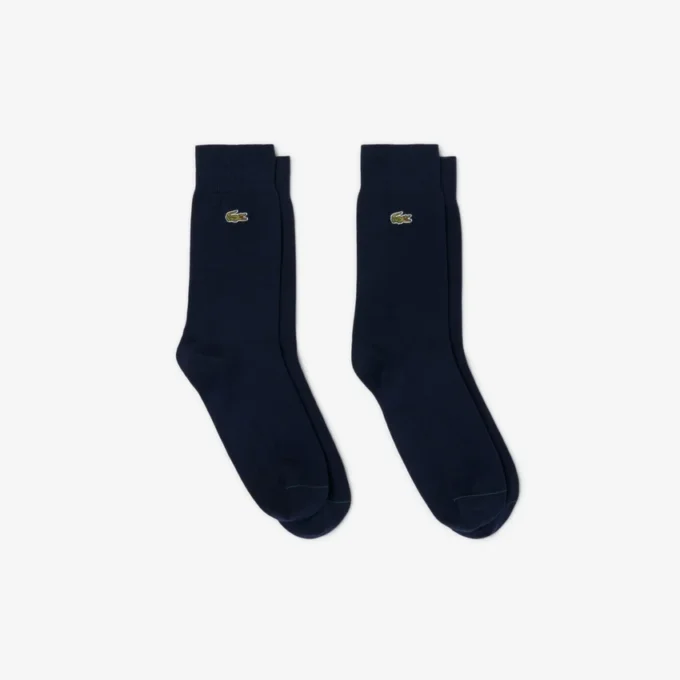Unisex 2-pakk lange sokker