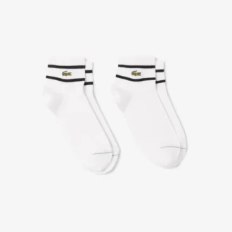 Unisex 2-pakk med stripete sokker
