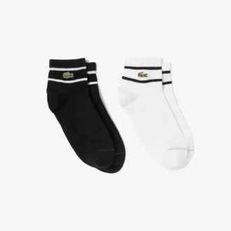 Unisex 2-pakk med stripete sokker