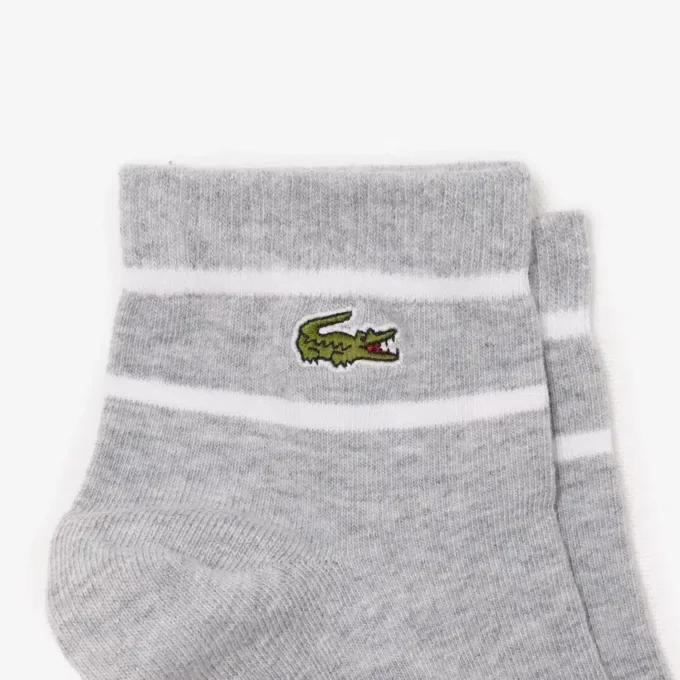 Unisex 2-pakk med stripete sokker