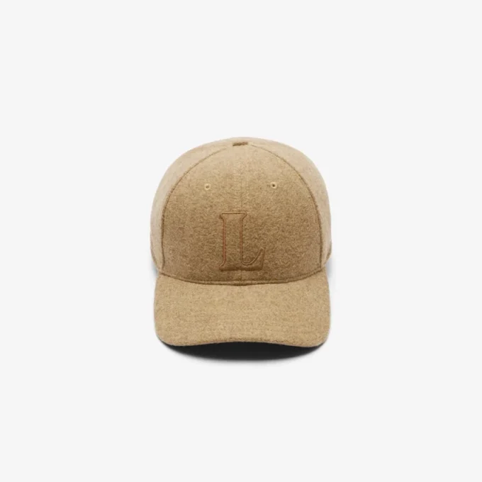 Unisex baseballcap i ullfilt
