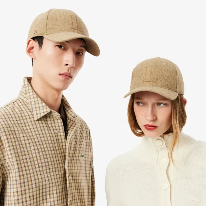 Unisex baseballcap i ullfilt