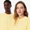 Unisex bomulls-T-skjorte med signaturtrykk