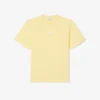 Unisex bomulls-T-skjorte med signaturtrykk