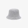 Unisex-buckethat i bomull med dobbeltsidig rutemønster