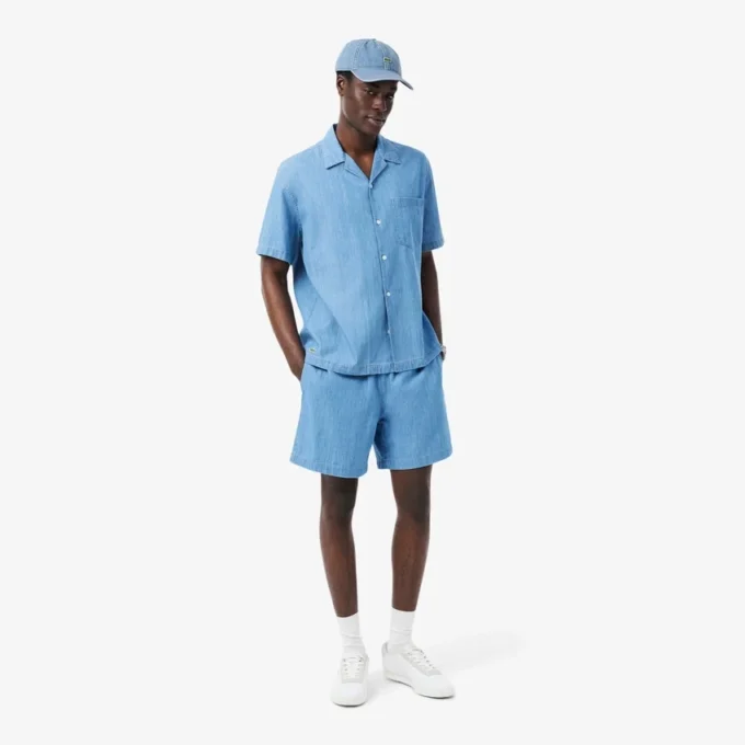 Unisex-cap i bomullsdenim