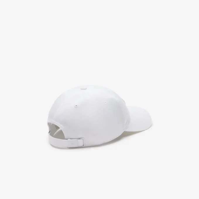 Unisex-cap i bomullstwill med krokodillemerke