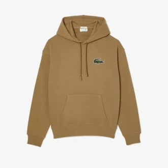 Unisex fleece-hettegenser med løs passform