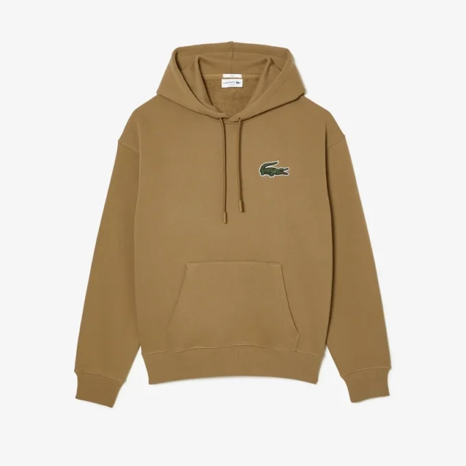 Unisex fleece-hettegenser med løs passform
