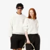Unisex-fleece-Sweatshirt med løs passform