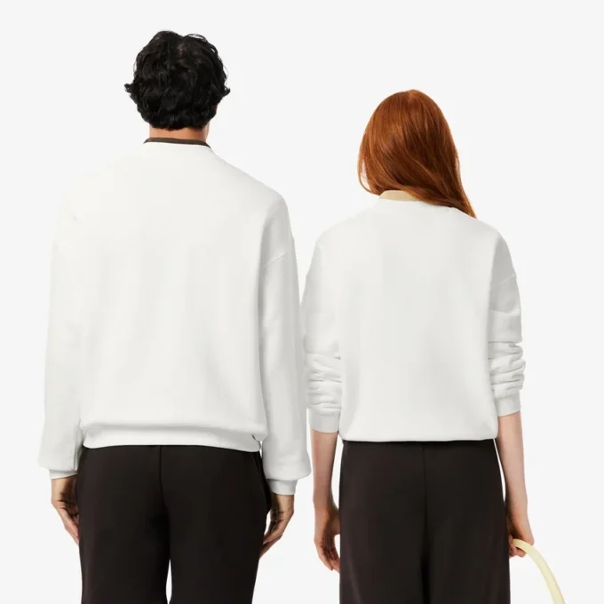 Unisex-fleece-Sweatshirt med løs passform