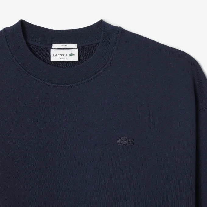 Unisex-fleece-Sweatshirt med løs passform