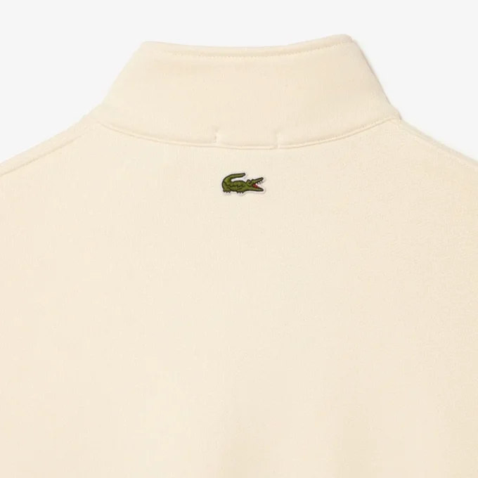 Unisex fleece-Sweatshirt med løs passform og høy hals