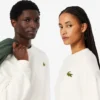 Unisex fleece-Sweatshirt med løs passform og logo