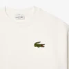 Unisex fleece-Sweatshirt med løs passform og logo