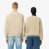 Unisex-fleece-Sweatshirt med løs passform og vasket effekt