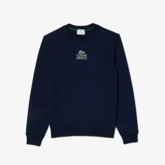 Unisex-fleece-Sweatshirt med signaturtrykk