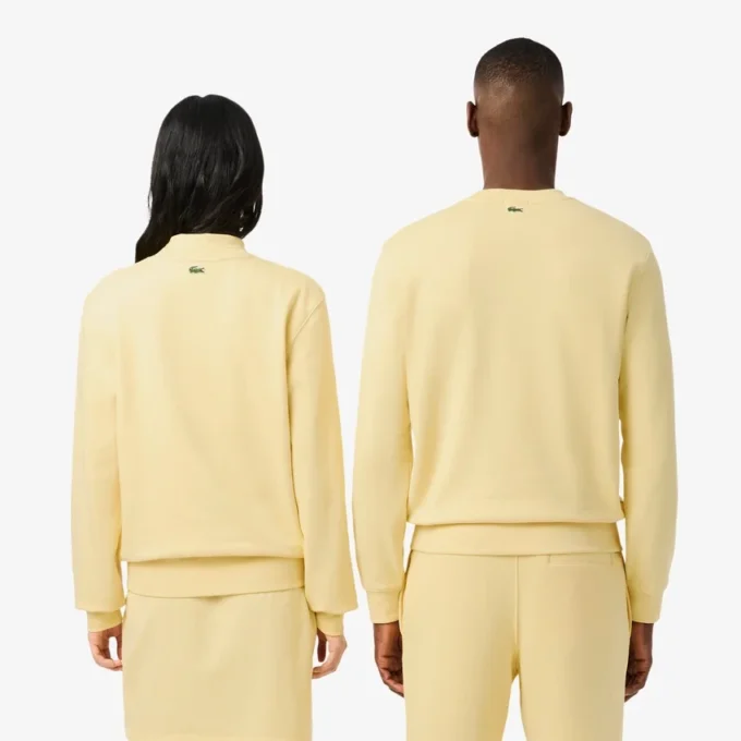 Unisex-fleece-Sweatshirt med trykk