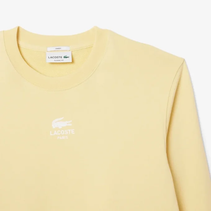 Unisex-fleece-Sweatshirt med trykk