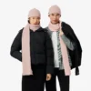 Unisex-gavesett med ullskjerf og lue