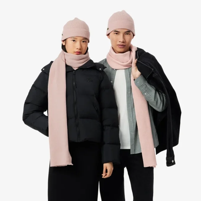 Unisex-gavesett med ullskjerf og lue