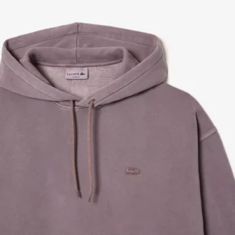 Unisex-hettegenser i bomullsfleece med løs passform