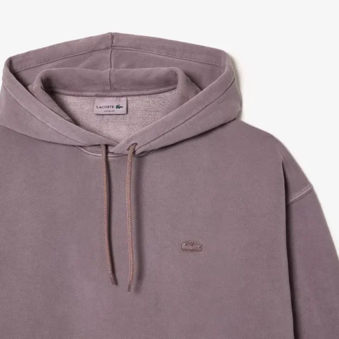 Unisex-hettegenser i bomullsfleece med løs passform