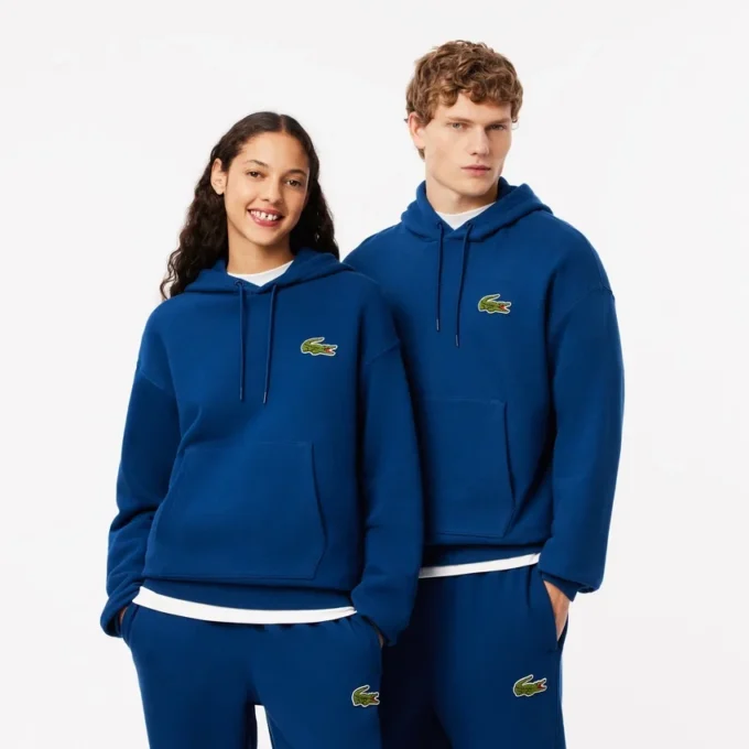 Unisex-hettegenser med løs passform og logo