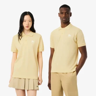 Unisex klassisk passform med signaturtrykk L.12.12 Pologensere