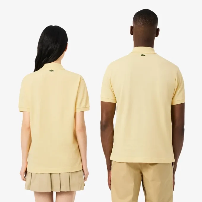 Unisex klassisk passform med signaturtrykk L.12.12 Pologensere